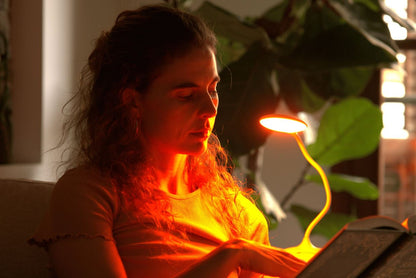 Lámpara Ruby Light – Iluminación Cálida Sin Luz Azul para un Sueño Reparador